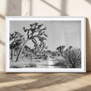 Joshua Tree Wall Art Canvas Print – Framed Desert Path Art by MyGreatCanvas | Canvas Wall Art Prints | Photo Prints & Wall Decor