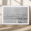 Surfer Silhouette Wall Art Canvas Print – Framed Calm Ocean by MyGreatCanvas | Canvas Wall Art Prints | Photo Prints & Wall Decor