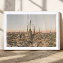 Desert Cactus Wall Art Canvas Print – Framed Desert Art by MyGreatCanvas | Canvas Wall Art Prints | Photo Prints & Wall Decor