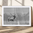 Elk Photography Wall Art Canvas Print, Framed Mountain by MyGreatCanvas | Canvas Wall Art Prints | Photo Prints & Wall Decor