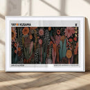 Modern Japanese Wall Art Canvas Print – Framed Abstract