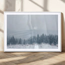 Winter Forest Wall Art Canvas Print – Framed Snowy Landscape by MyGreatCanvas | Canvas Wall Art Prints | Photo Prints & Wall Decor