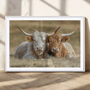 Cow Wall Art Canvas Print – Framed Rustic Animal Decor with by MyGreatCanvas | Canvas Wall Art Prints | Photo Prints & Wall Decor