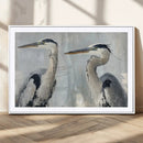 Bird Canvas Decor Wall Art Canvas Print – Framed Coastal