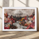 Mountain Wall Art Canvas Print – Framed Autumn Forest Art by MyGreatCanvas | Canvas Wall Art Prints | Photo Prints & Wall Decor