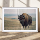 Bison Wall Art Canvas Print – Framed Buffalo Canvas Picture by MyGreatCanvas | Canvas Wall Art Prints | Photo Prints & Wall Decor