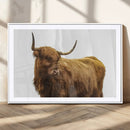 Highland Cow Wall Art Canvas Print – Framed Farmhouse Wall by MyGreatCanvas | Canvas Wall Art Prints | Photo Prints & Wall Decor