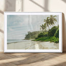 Relaxing Beach Wall Art Canvas Print – Framed Ocean View