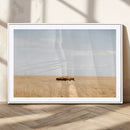 Bison Grassland Wall Art – Framed Minimal Nature Canvas by MyGreatCanvas | Canvas Wall Art Prints | Photo Prints & Wall Decor