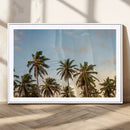 Palm Trees Wall Art Canvas Print – Framed Tropical Vibes
