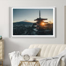 Mount Fuji Wall Art Canvas Print Framed Japan Travel Art by MyGreatCanvas | Canvas Wall Art Prints | Photo Prints & Wall Decor