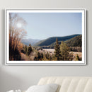 Rustic Landscape Wall Art Canvas Print – Serene Valley Scene
