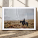 Cowboy Wall Art Canvas Print – Framed Western Ranch Scene by MyGreatCanvas | Canvas Wall Art Prints | Photo Prints & Wall Decor