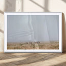 Foggy Plains Wall Art Canvas Print – Framed Horseback Riders by MyGreatCanvas | Canvas Wall Art Prints | Photo Prints & Wall Decor