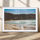 Tranquil Beach Wall Art Canvas Print – Framed Blue Ocean by MyGreatCanvas | Canvas Wall Art Prints | Photo Prints & Wall Decor