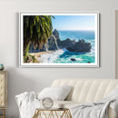 Big Sur Wall Art Canvas Print – Framed California Coastline