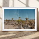 Joshua Tree Wall Art Canvas Print – Framed Desert Landscape