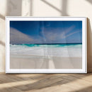Ocean Breeze Wall Art Canvas Print, Aqua Waves and Coastal by MyGreatCanvas | Canvas Wall Art Prints | Photo Prints & Wall Decor