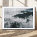 Foggy Forest Landscape Wall Art Canvas Print – Misty by MyGreatCanvas | Canvas Wall Art Prints | Photo Prints & Wall Decor