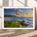 Pebble Beach Golf Links Wall Art Canvas Print – Iconic by MyGreatCanvas | Canvas Wall Art Prints | Photo Prints & Wall Decor
