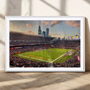 Chicago Bears Soldiers Field Wall Art Canvas Print – Framed