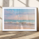 Serene Ocean Waves Wall Art Canvas Print – Pastel Sky Soft by MyGreatCanvas | Canvas Wall Art Prints | Photo Prints & Wall Decor