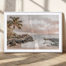 Tropical Beach Wall Art Canvas Print – Palm Trees Rocky by MyGreatCanvas | Canvas Wall Art Prints | Photo Prints & Wall Decor