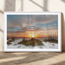 Sunset Beach Wall Art Print – Coastal Canvas Ocean Landscape by MyGreatCanvas | Canvas Wall Art Prints | Photo Prints & Wall Decor