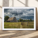 Rustic Stormy Barn Wall Art Canvas Print, Moody Country Farm by MyGreatCanvas | Canvas Wall Art Prints | Photo Prints & Wall Decor