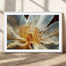Golden Abstract Flower Canvas Wall Art, Modern Botanical by MyGreatCanvas | Canvas Wall Art Prints | Photo Prints & Wall Decor