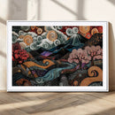 Whimsical Abstract Landscape Wall Art Canvas Print, Colorful by MyGreatCanvas | Canvas Wall Art Prints | Photo Prints & Wall Decor