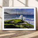 Ocean Waves Crashing Wall Art Canvas Print – Dramatic Rocky by MyGreatCanvas | Canvas Wall Art Prints | Photo Prints & Wall Decor