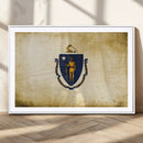 Massachusetts Flag Wall Art Canvas Print by MyGreatCanvas | Canvas Wall Art Prints | Photo Prints & Wall Decor
