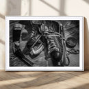 Old Pair of Mens Skates Wall Art Canvas, Men Skates Wall Art by MyGreatCanvas | Canvas Wall Art Prints | Photo Prints & Wall Decor