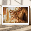 Buddha Statue Hands Wall Art Canvas Print by MyGreatCanvas | Canvas Wall Art Prints | Photo Prints & Wall Decor