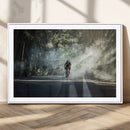 Cycling Road Bike in the Morning, Cycling Road Bike Canvas by MyGreatCanvas | Canvas Wall Art Prints | Photo Prints & Wall Decor