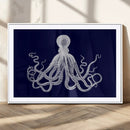 Blue Octopus Wall Art Canvas Print by MyGreatCanvas | Canvas Wall Art Prints | Photo Prints & Wall Decor
