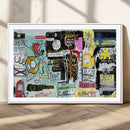 Graffiti Wall Art – Colorful Urban Street Canvas Print, by MyGreatCanvas | Canvas Wall Art Prints | Photo Prints & Wall Decor