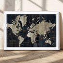 World Map Canvas Print – Detailed Map of the World Wall Art by MyGreatCanvas | Canvas Wall Art Prints | Photo Prints & Wall Decor