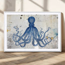 Octopus Canvas Wall Art | Coastal Marine Life Artwork for by MyGreatCanvas | Canvas Wall Art Prints | Photo Prints & Wall Decor