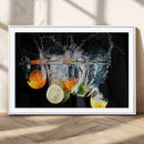 Kitchen Wall Art, Kitchen Fruits Art Canvas Print
