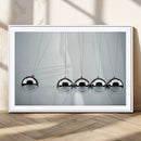 Newton's Cradle Wall Art Canvas Print, Framed Newton Cradle