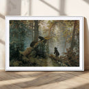 Baby Bears in Forest Wall Art Canvas Print by MyGreatCanvas | Canvas Wall Art Prints | Photo Prints & Wall Decor