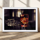 Whiskey and Cigar Canvas – Luxurious Wall Art for Home or