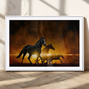 Horse Wall Art Canvas Print, Multi Panel Animal Canvas Print