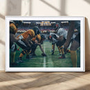 American Football Playing Wall Art Canvas Print by MyGreatCanvas | Canvas Wall Art Prints | Photo Prints & Wall Decor