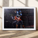 American Football Wall Art Canvas Print, Stadium Sport Wall