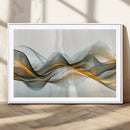 Abstract Wave Canvas Wall Art – Fluid Contemporary Elegance