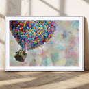 Up Pixar Poster, Look Up Pixar Wall Art, Up Pixar Canvas,