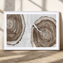 Wood Tree Ring Wall Art Canvas Prints, Tree Rings –